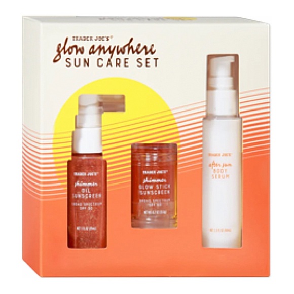 Other - Trader Joe’s Glow Anywhere Body Sun Care Set ☀️👙 NEW IN BOX